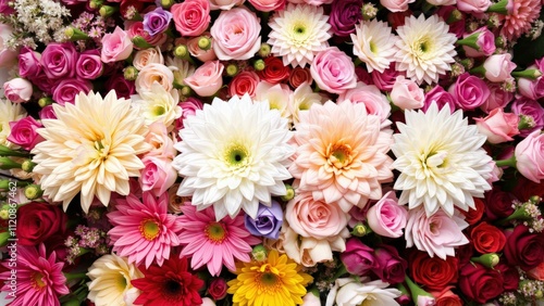 Colorful Floral Arrangement: Perfect for Weddings, Events, and Home Decor