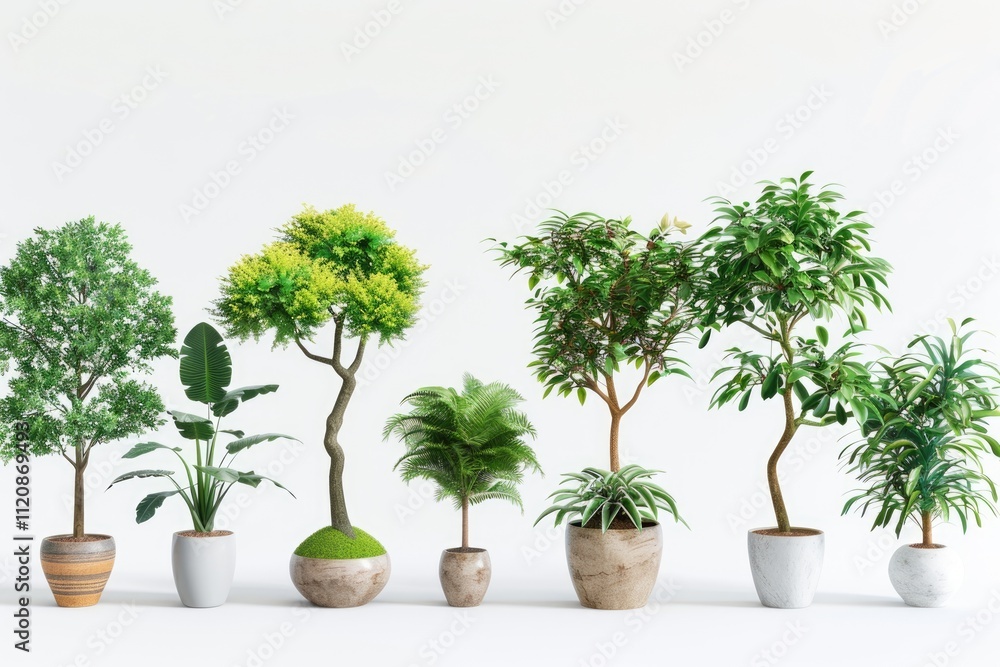 green plant isolated