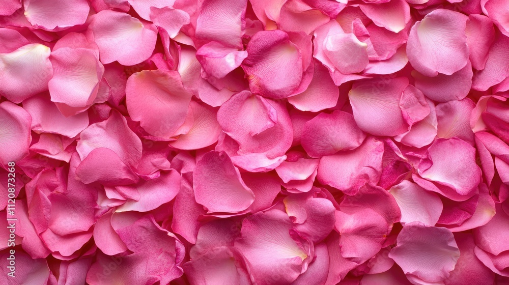 Pink rose petals forming a border on a soft pink background creating romantic ambiance with ample copy space for elegant designs Pink rose petals forming a border on a soft pink background creating romantic ambiance with ample copy space for elegant designs