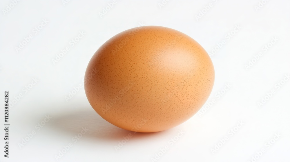 Fried Egg on White Background Fried Egg on White Background