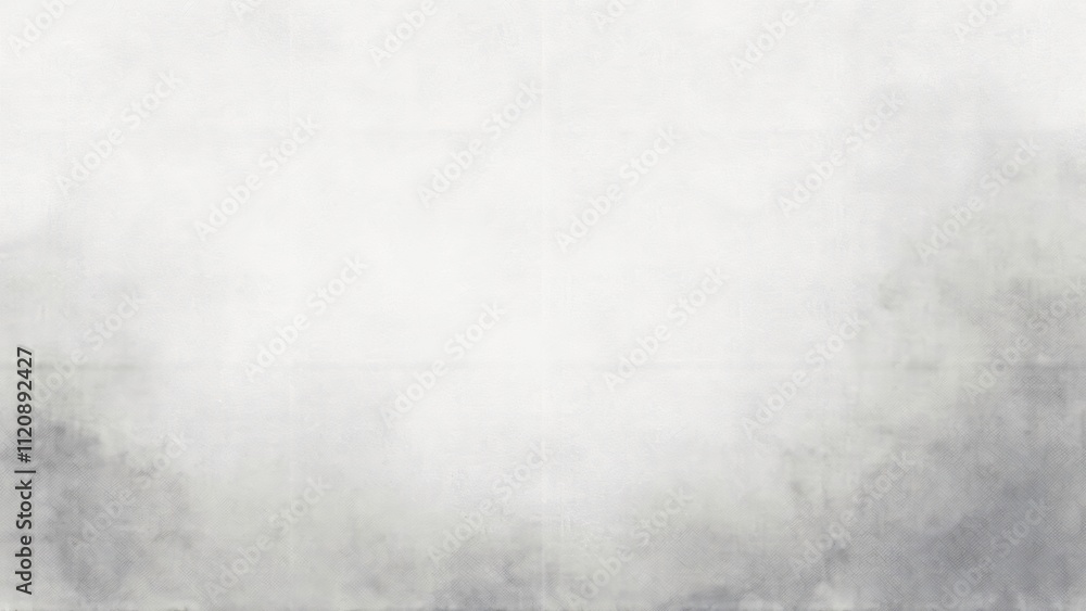 Fototapeta premium Elegant Gray Watercolor & White Paper Texture Background, Subtle Gray Hues, Soft Paper Grain, Minimalist Design, Abstract Art, Versatile Background for Design Projects, Digital Paper