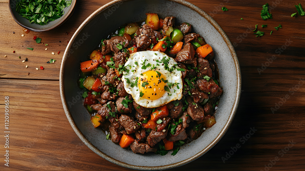Hearty and Nutritious Breakfast Bowl: A Delightful Fusion of Flavors and Textures Hearty and Nutritious Breakfast Bowl: A Delightful Fusion of Flavors and Textures