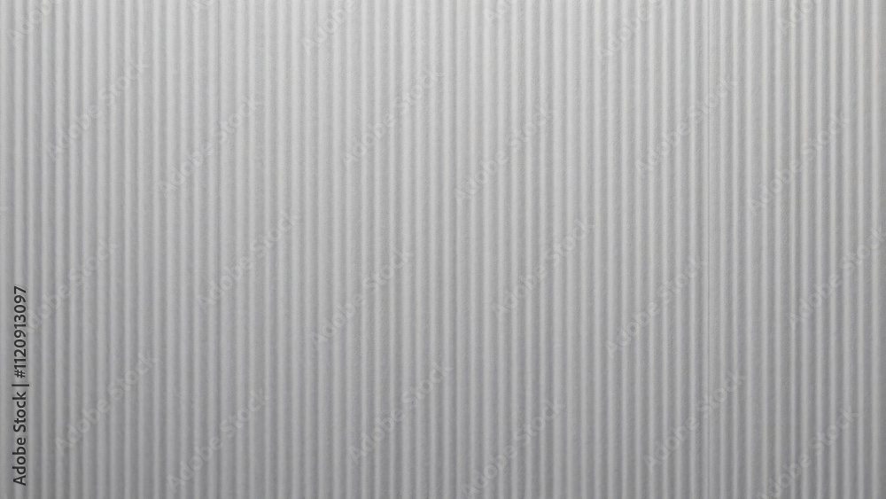 Fototapeta premium High-Resolution Gray Cardboard Texture, Detailed Vertical Lines, Plain Background, Textured Surface for Design Projects