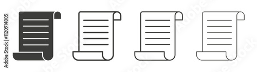 History icon pack. vector illustration