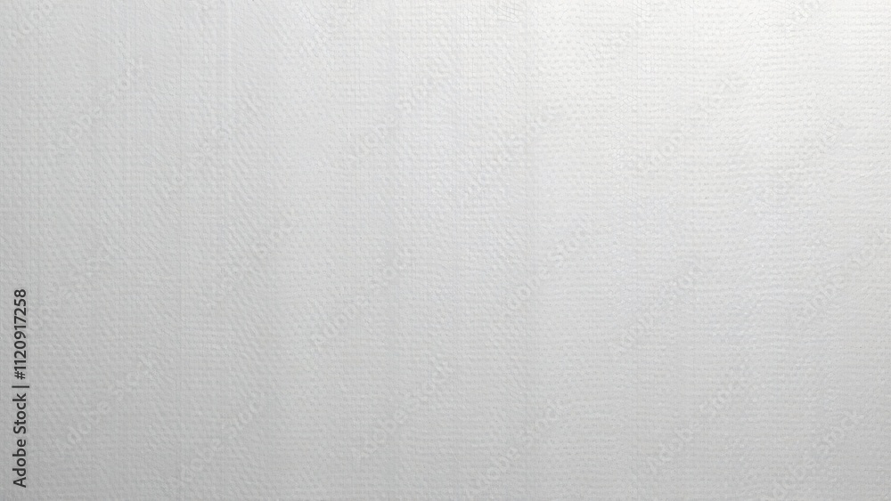 Fototapeta premium Grainy Silver Texture, White Plastic Foil Background - High-Resolution Stock Image