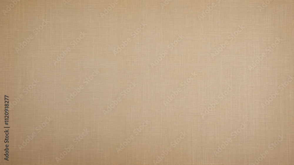 Fototapeta premium High-Resolution Plain Brown Linen Canvas Fabric Texture Background, Perfect for Design Projects, Web Design, and Digital Art