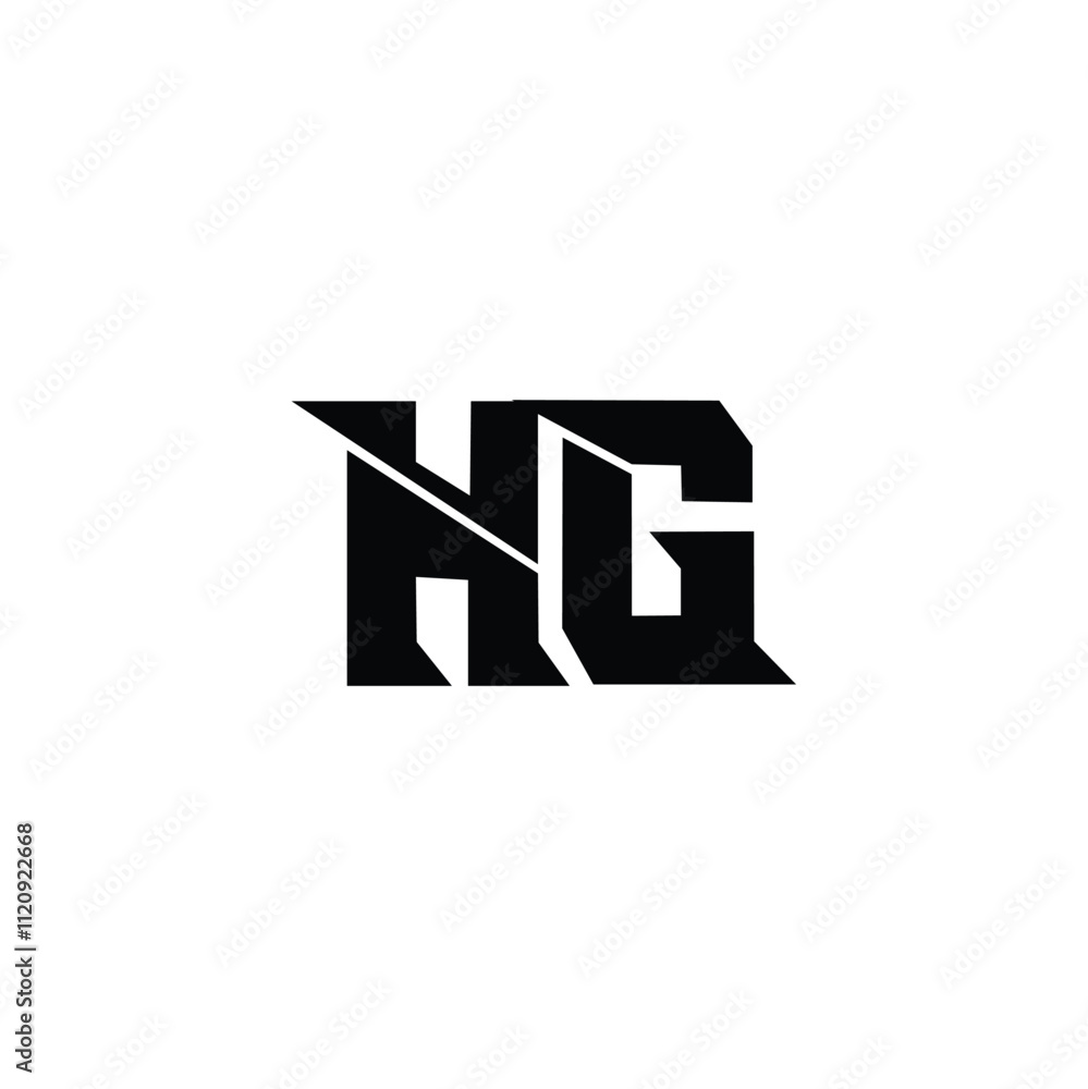 HG monogram logo design letter text name symbol monochrome logotype alphabet character simple logo HG monogram logo design letter text name symbol monochrome logotype alphabet character simple logo