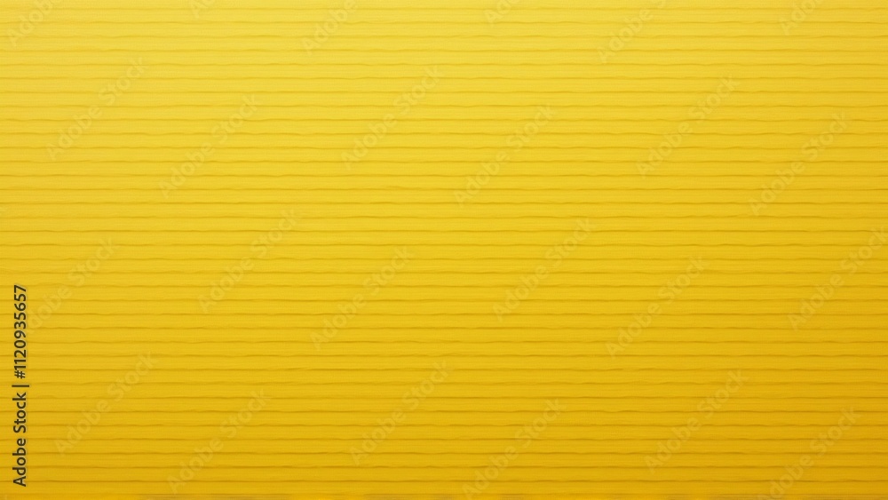 High-Resolution Yellow Cardboard Texture, Seamless Corrugated Paper Background for Crafts & Design