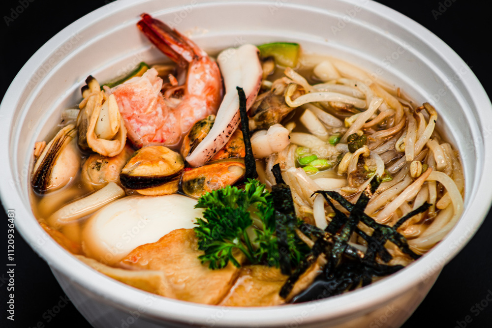 Seafood Udon Soup – A Hearty Japanese Delight Seafood Udon Soup – A Hearty Japanese Delight