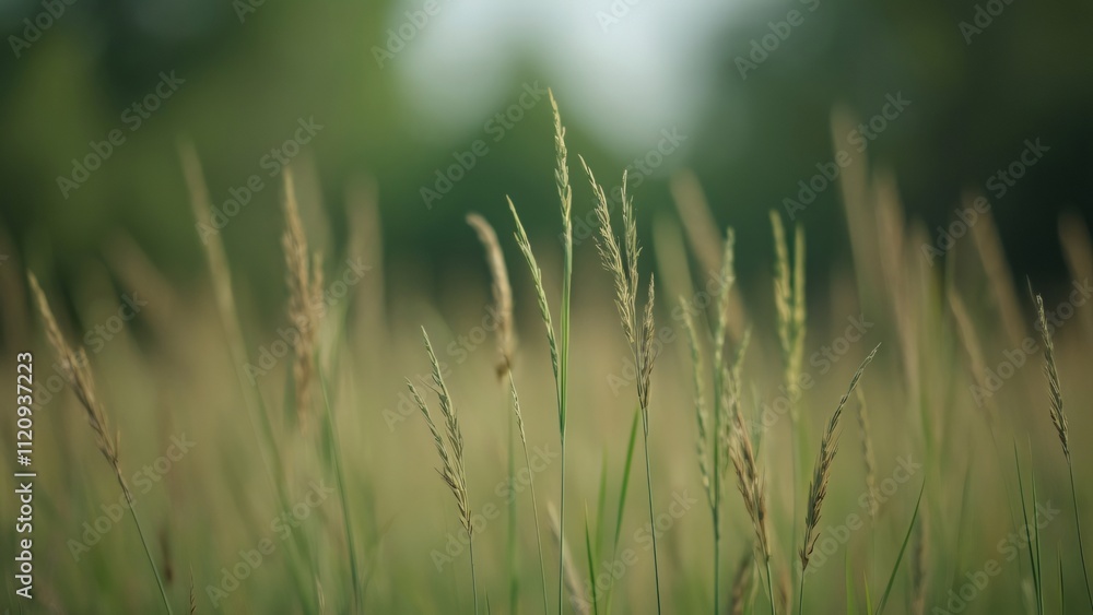 Abstract Grass Background, Ultra-Realistic Close-Up of Tall Grasses Swaying Gently in the Breeze, Soft Focus and Natural Textures, Green and Brown Hues Abstract Grass Background, Ultra-Realistic Close-Up of Tall Grasses Swaying Gently in the Breeze, Soft Focus and Natural Textures, Green and Brown Hues