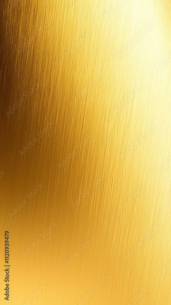 Fototapeta premium Smooth golden gradient background with soft light, creating luxurious feel