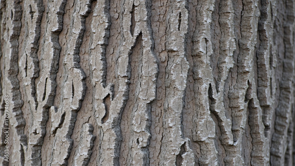 Close-up Detailed Tree Bark Texture, Intricate Patterns in Neutral Tones Close-up Detailed Tree Bark Texture, Intricate Patterns in Neutral Tones