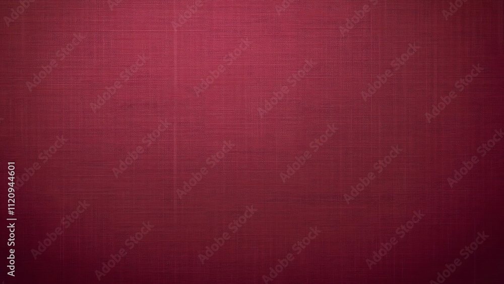 Fototapeta premium Burgundy Linen Fabric Texture, Elegant Background with Copy Space for Banner Design