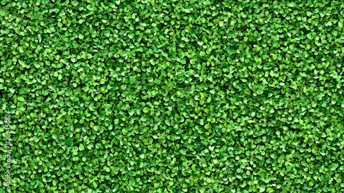 Lush green leaf wall texture background.