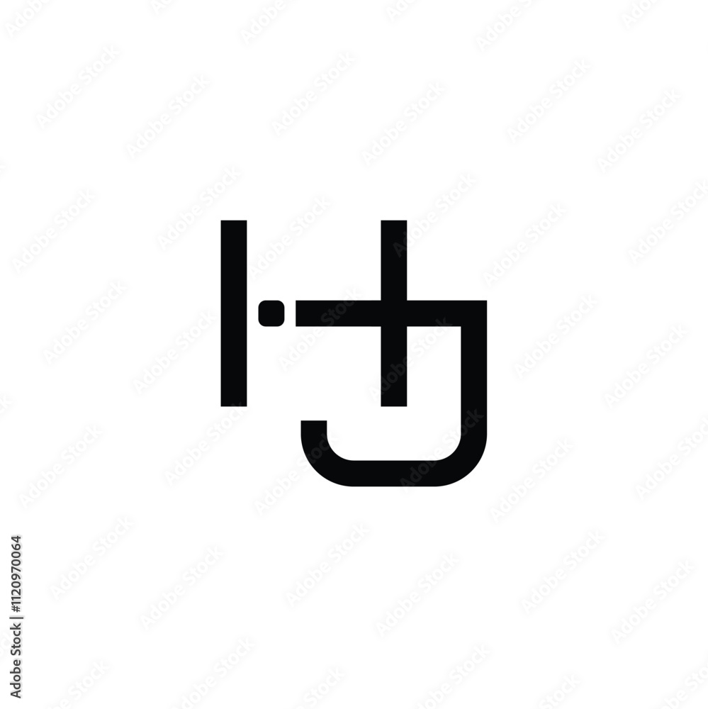 HJ monogram logo design letter text name symbol monochrome logotype alphabet character simple logo HJ monogram logo design letter text name symbol monochrome logotype alphabet character simple logo