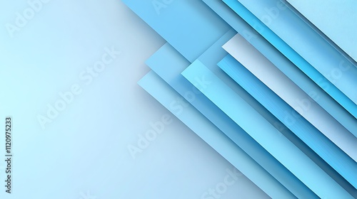 Dynamic blue abstract art modern design digital background creative space minimalist aesthetic
