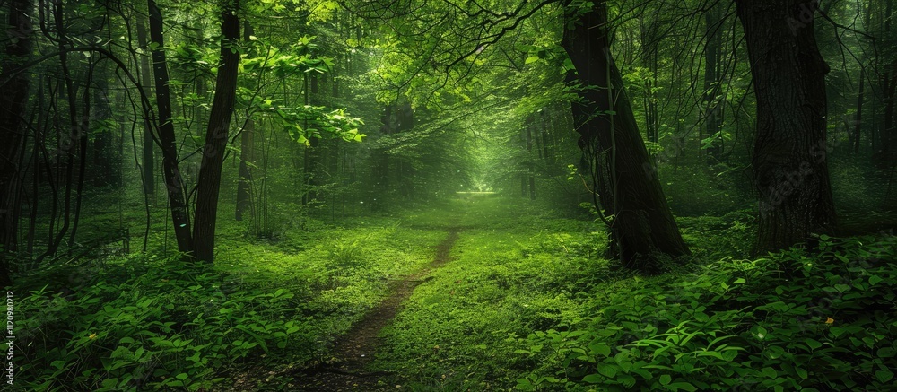 Obraz premium Enchanted Forest Path