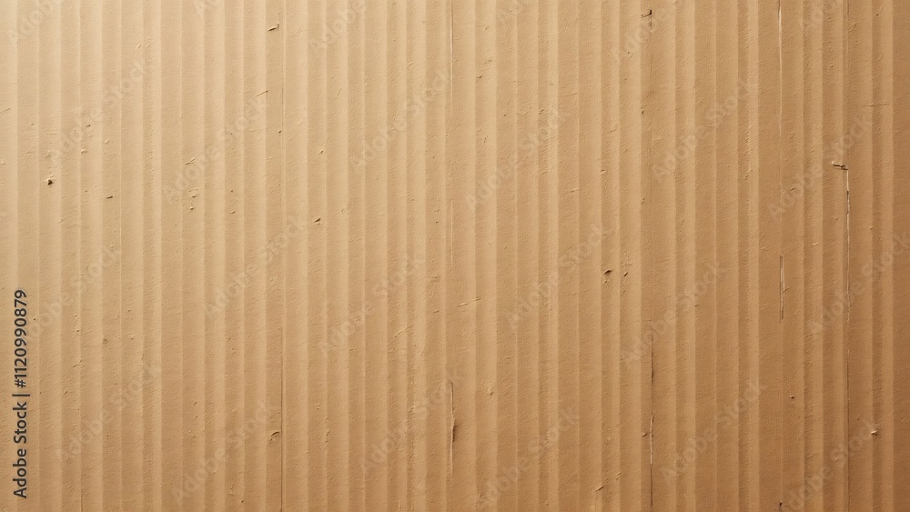 Fototapeta premium High-Resolution Brown Cardboard Texture, Sand Grain and Lines Background for Design