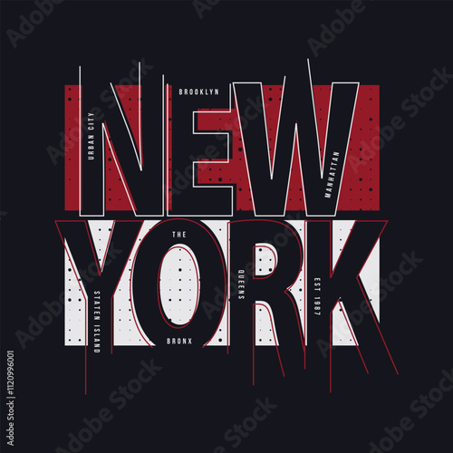 New york city illustration typography. perfect for t shirt design