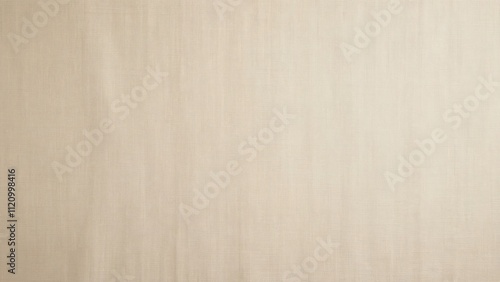 Light Beige Linen Background, Seamless Texture, Canvas Pattern for Design Projects