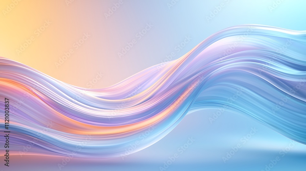 Artistic viewpoint dynamic waves in a calm creative digital background Artistic viewpoint dynamic waves in a calm creative digital background