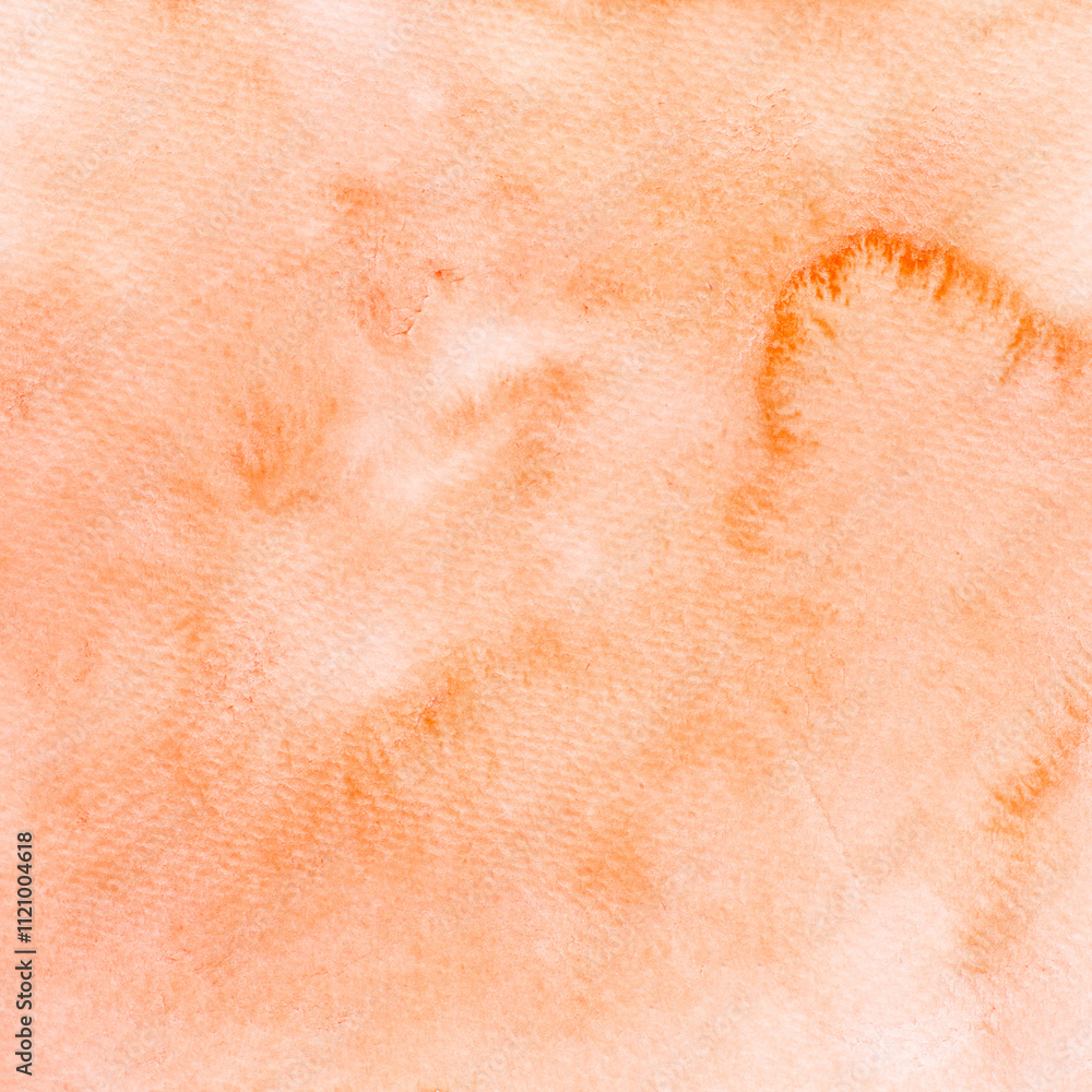 Fototapeta premium a orange watercolor close up of a skin