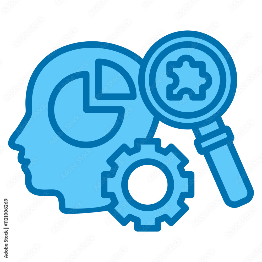 Psychographic Analysis Icon Psychographic Analysis Icon