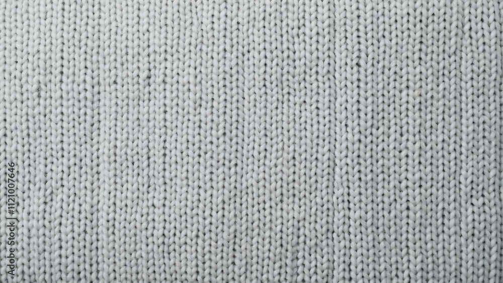 High-Resolution Light Gray Knitted Fabric Texture, Detailed Close-Up of Solid Color Wool or Yarn Background for Design Projects High-Resolution Light Gray Knitted Fabric Texture, Detailed Close-Up of Solid Color Wool or Yarn Background for Design Projects