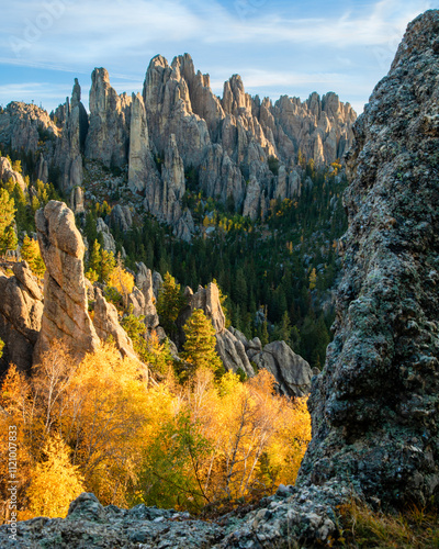 Cathederal Spires in the Autumn