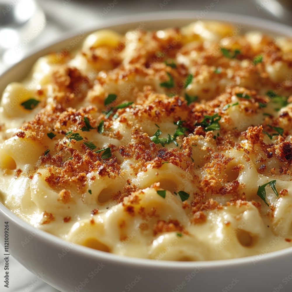 Scrumptious Creamy Mac and Cheese with a Golden Brown Crust Scrumptious Creamy Mac and Cheese with a Golden Brown Crust