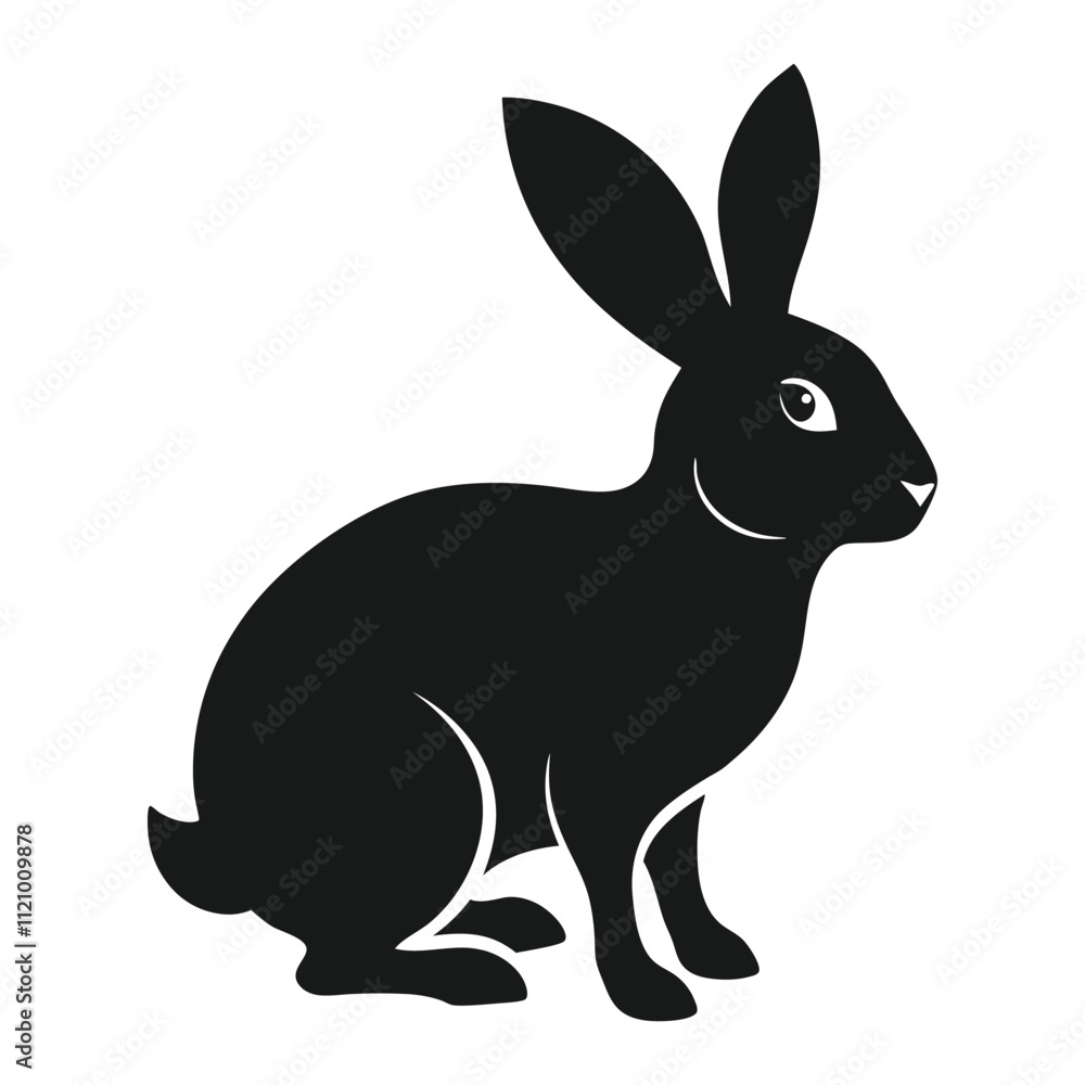 black and white rabbit black and white rabbit