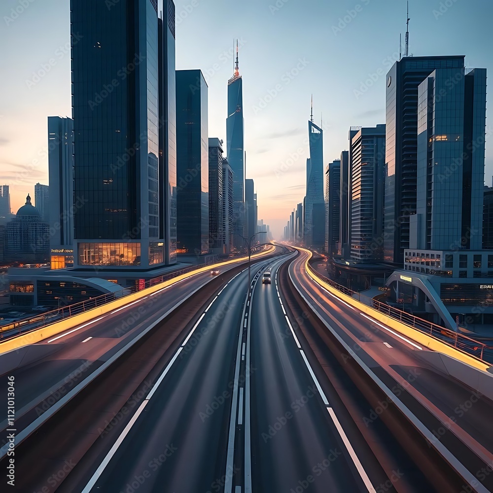 Fototapeta premium city at night