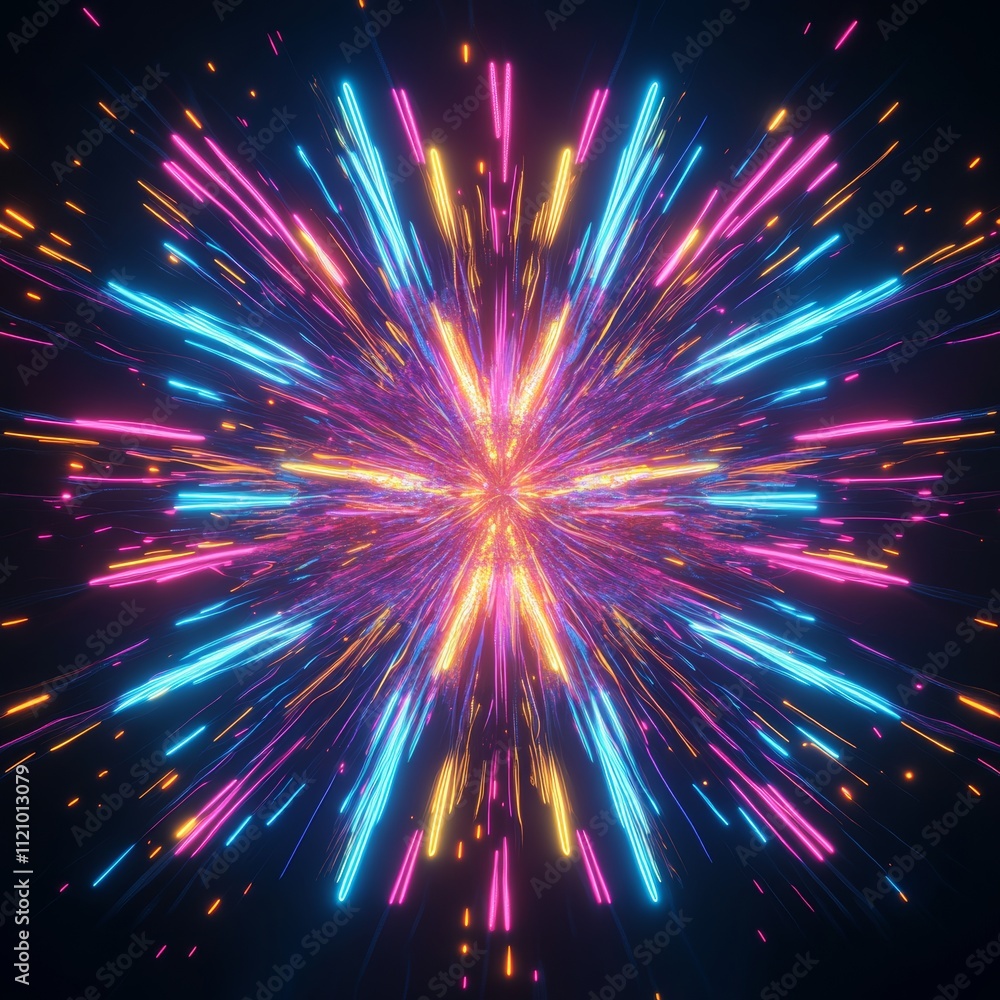 Vibrant Explosion of Colorful Light Radiates Joy and Celebration During Festive Moments of the Night, Creating a Mesmerizing Display That Captivates All Who Witness It Vibrant Explosion of Colorful Light Radiates Joy and Celebration During Festive Moments of the Night, Creating a Mesmerizing Display That Captivates All Who Witness It