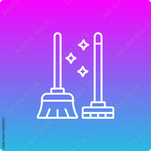Sweeping Tools Icon