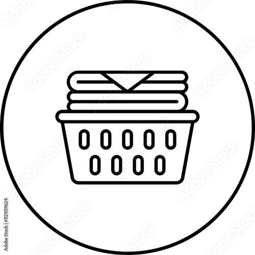 Laundry Basket Icon