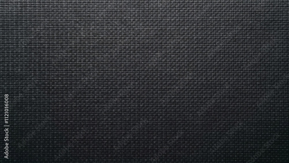 Dark Gray Woven Fabric Texture, Flat Lay Background of Patterned Textile Dark Gray Woven Fabric Texture, Flat Lay Background of Patterned Textile