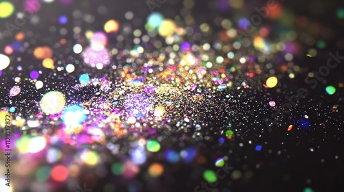 Wallpaper Mural Sparkling Glitter and Colorful Lights Abstract Background Torontodigital.ca