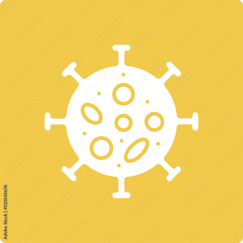 Fototapeta premium Virus Icon