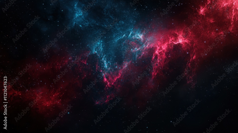 Ethereal Dark Background with Glowing Gradients in Red and Blue for Creative Projects Ethereal Dark Background with Glowing Gradients in Red and Blue for Creative Projects