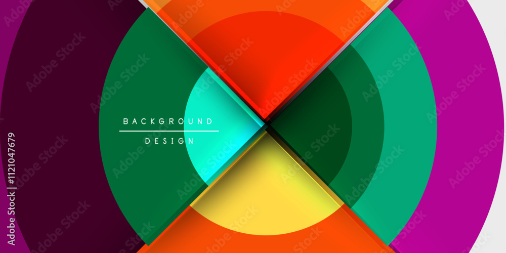 Techno circles and semi circles. Vector Illustration For Wallpaper, Banner, Background, Card, Book Illustration, landing page Techno circles and semi circles. Vector Illustration For Wallpaper, Banner, Background, Card, Book Illustration, landing page