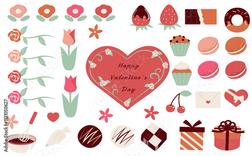 バレンタインイラスト