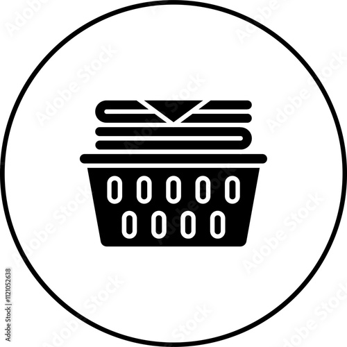 Laundry Basket Icon