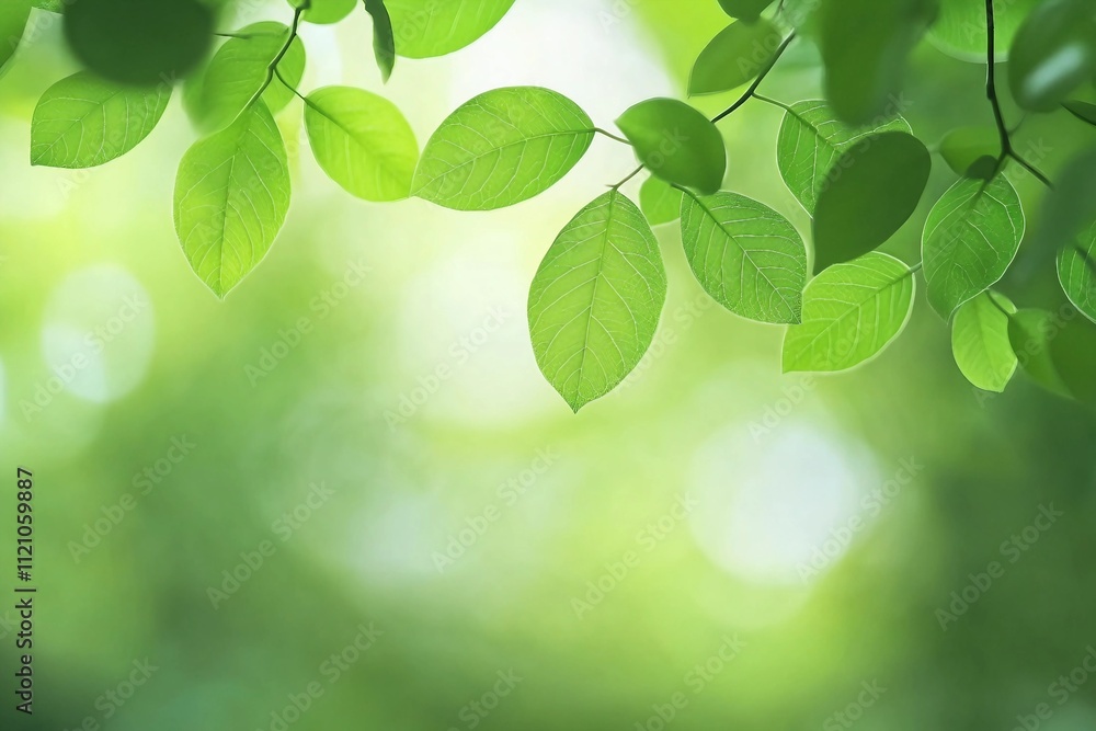 Closeup beautiful view of nature green leaf on greenery blurred background with sunlight and copy space. It is use for natural ecology summer background and fresh wallpaper concept. Closeup beautiful view of nature green leaf on greenery blurred background with sunlight and copy space. It is use for natural ecology summer background and fresh wallpaper concept.