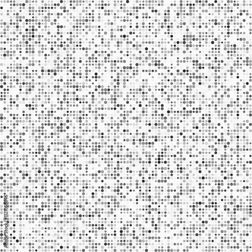 Abstract background. Circles in multiple colors. Light gray, dark gray, medium gray. Splendid vector illustration.