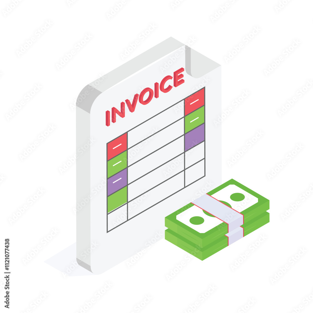 A financial invoice document with payment details and transactions A financial invoice document with payment details and transactions