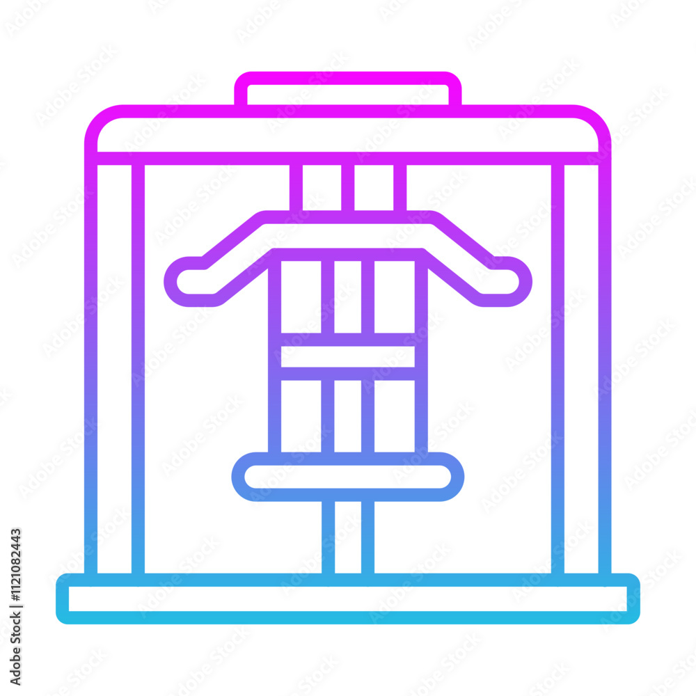 Gym Machine Icon Gym Machine Icon