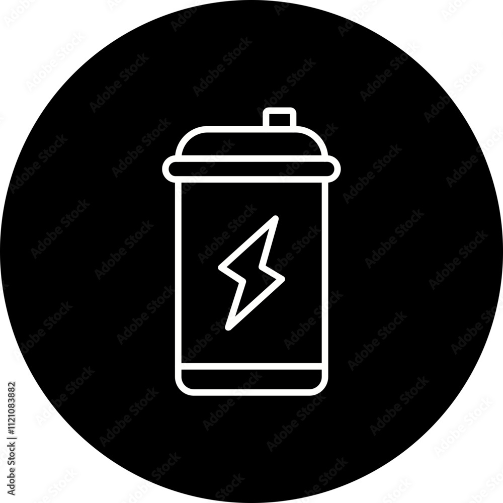 Energy Drink Icon Energy Drink Icon