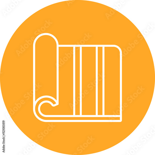 Yoga Mat Icon