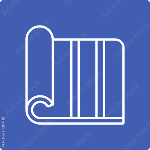 Yoga Mat Icon