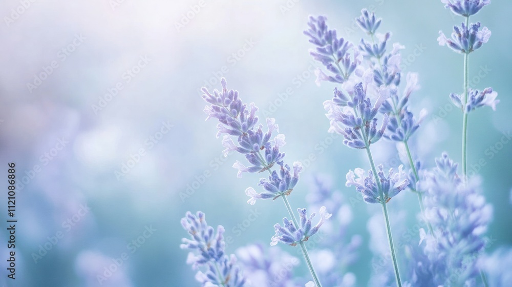 A misty combination of pale blues and powdery lavender tones, merged softly, conveying calmness and subtlety A misty combination of pale blues and powdery lavender tones, merged softly, conveying calmness and subtlety
